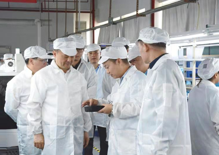 萍乡市委书记陈敏率队到金年会-金年会·jinnian考察